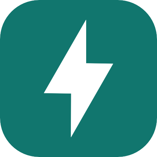 Fuel Finder UK lightning-bolt logo